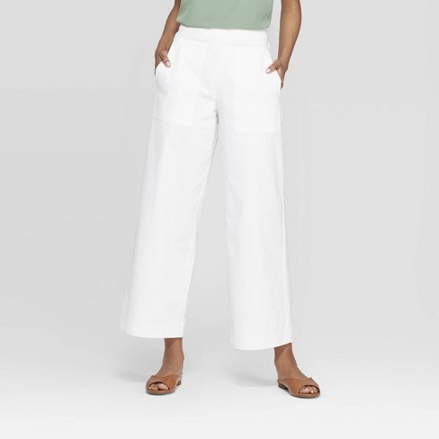 Women's Wide Leg Crop Pants - Prologue™ | Target