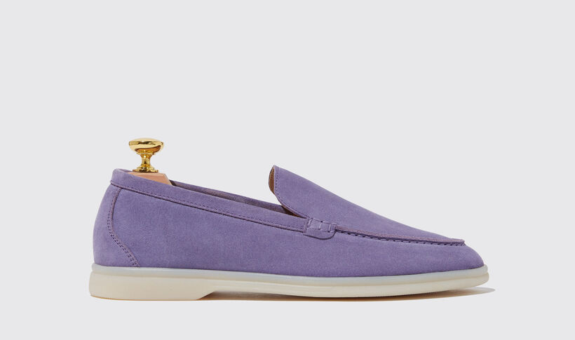 Ludovica Viola Scamosciata Loafers | Scarosso® | Scarosso