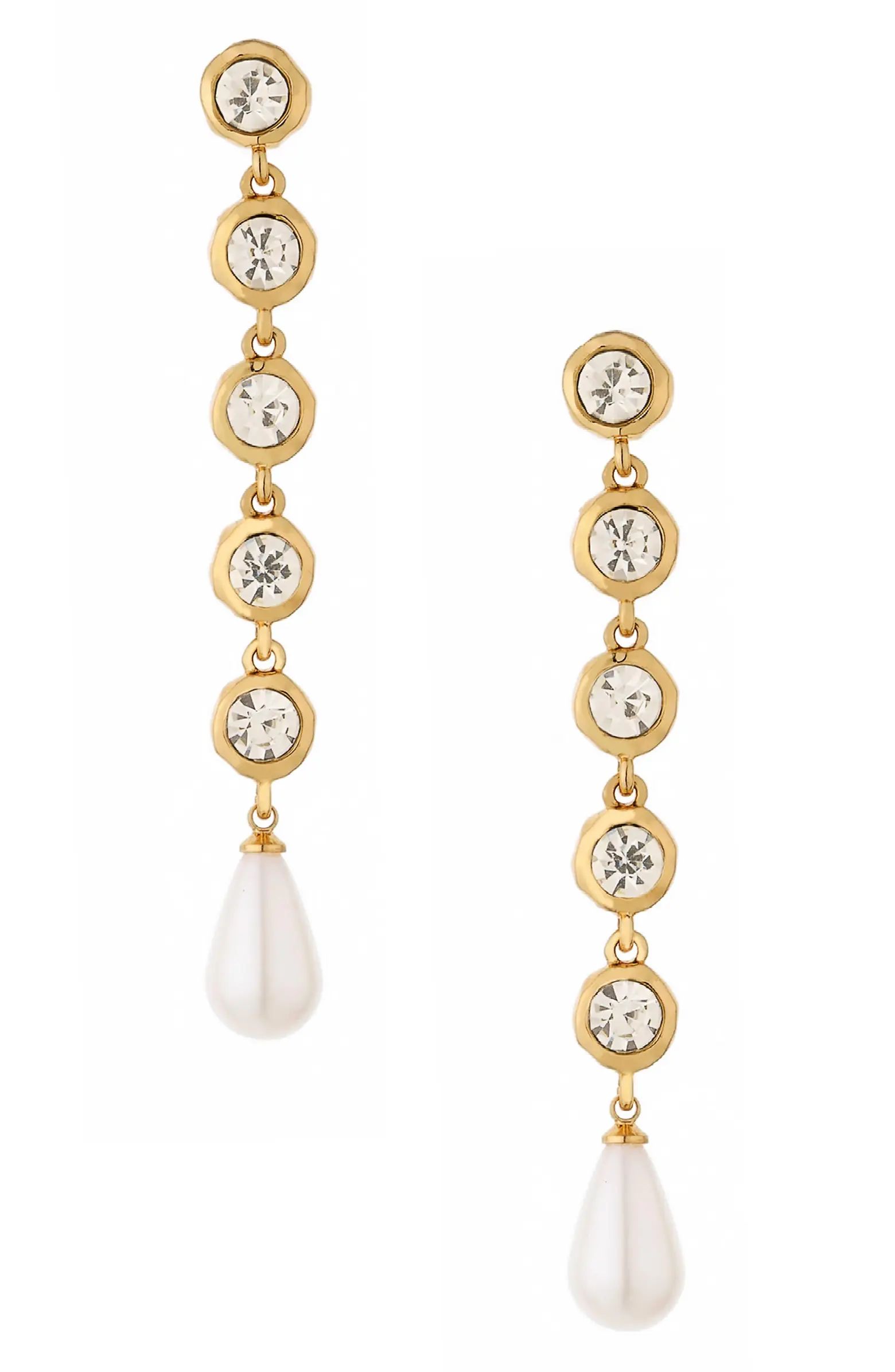 Ettika Imitation Pearl Dangle Earrings | Nordstrom | Nordstrom
