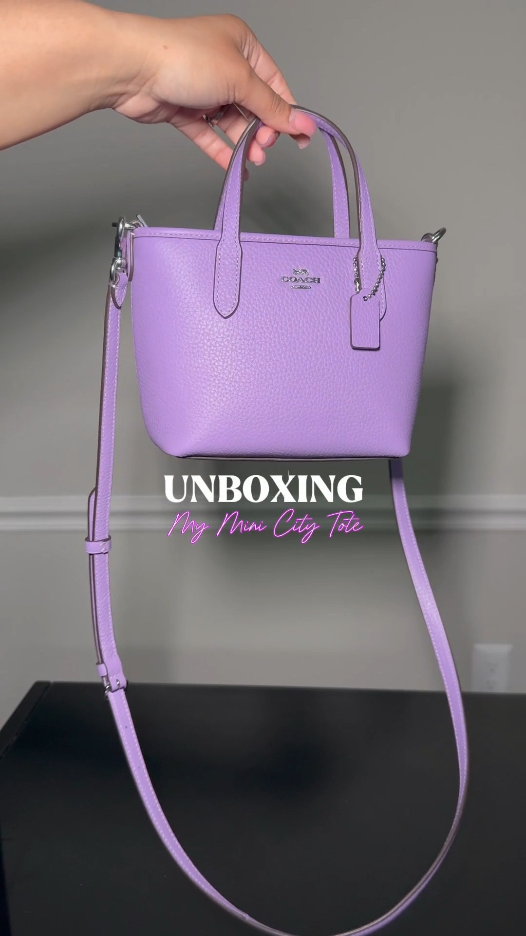 Purple Mini City Tote 

#LTKStyleTip #LTKFindsUnder100 #LTKSaleAlert