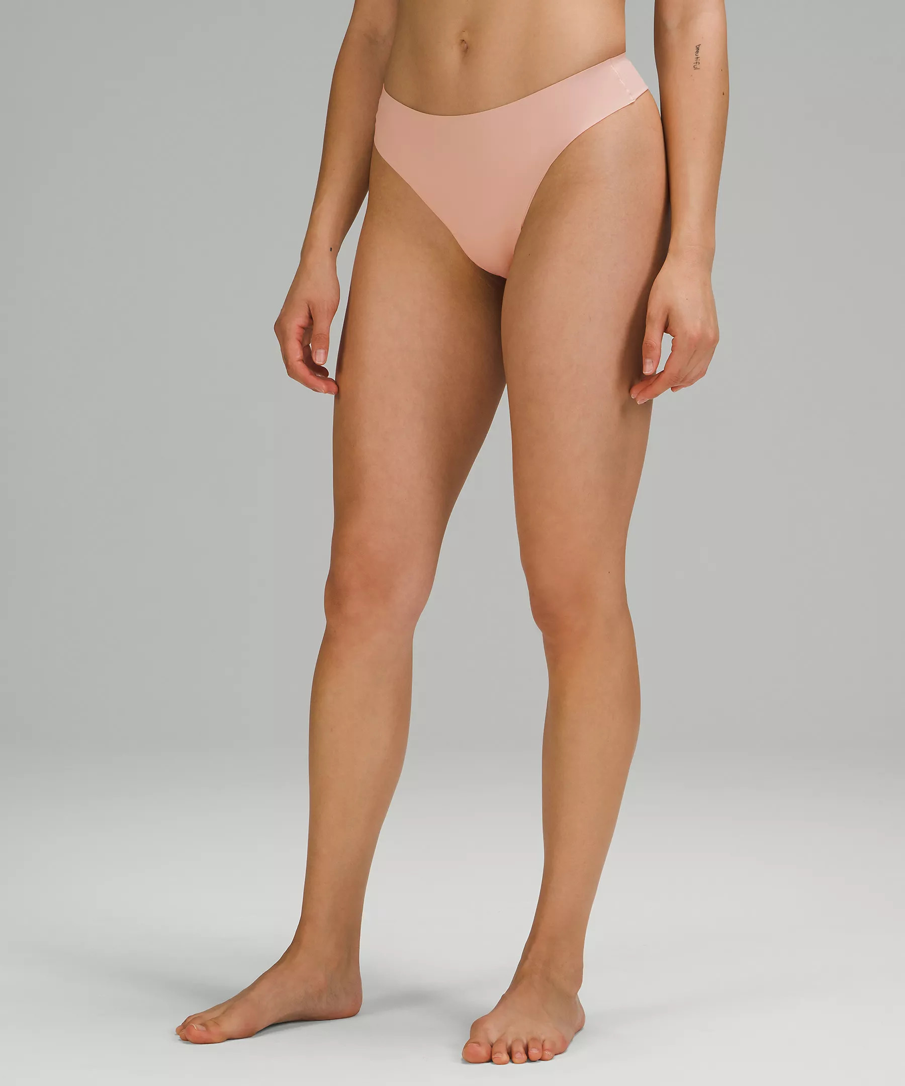 InvisiWear Mid-Rise Thong Underwear | Women's Underwear | lululemon | Lululemon (US)