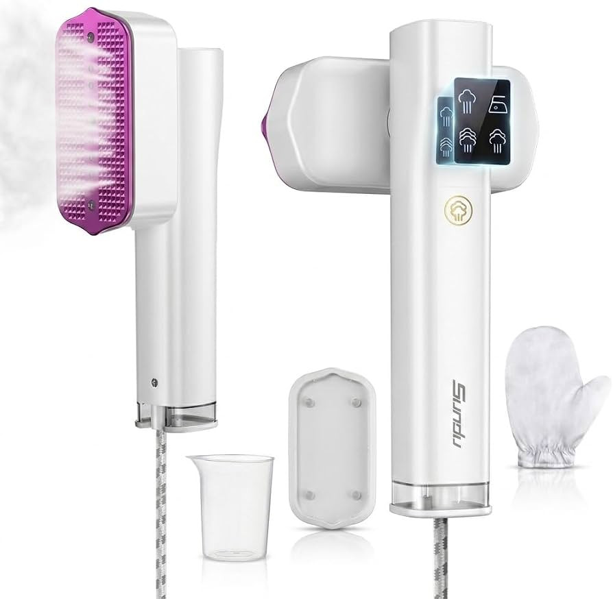 Sundu Clothes Steamer, Steamer for Clothes, Portable 2 In 1 Travel Steamer Iron,15s Fast Heat-up,... | Amazon (UK)
