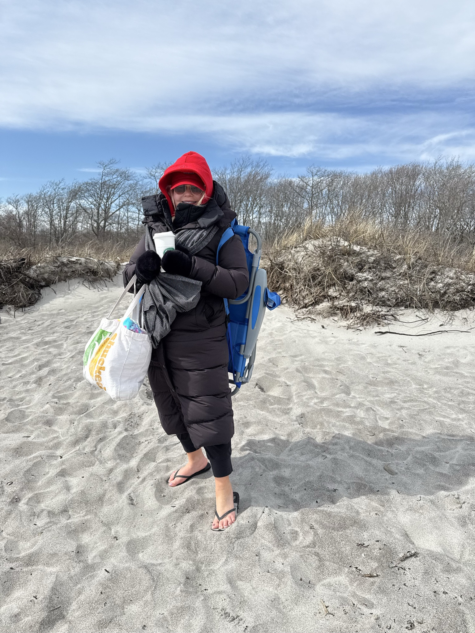 It is still chilly, but beach days are here! 

#LTKootd #LTKdayinmylife #LTKSeasonal