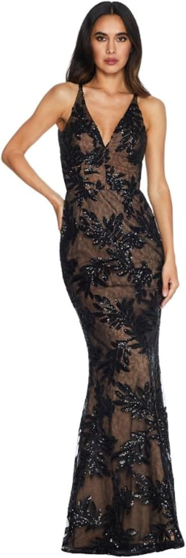 Dress the Population Women's Sharon Mermaid Maxi Dress | Amazon (US)