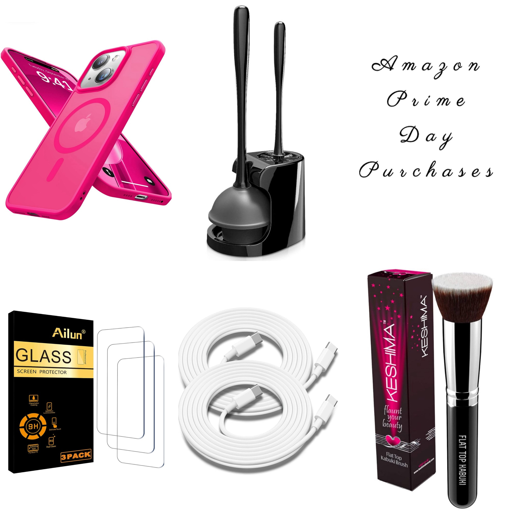 Didn’t go crazy this prime day but grabbed a few things I’ve been needing at a good price.
Amazon
Prime
Prime Day
Purchases
Affordable
Sale
iPhone
iPhone 15
Toilet
Home
Bathroom
Necessities
Phone Case
Charger
Charging Cord
Beauty
Makeup
Brush
Fountain
Kabuki



#LTKsalealert #LTKbeauty #LTKhome