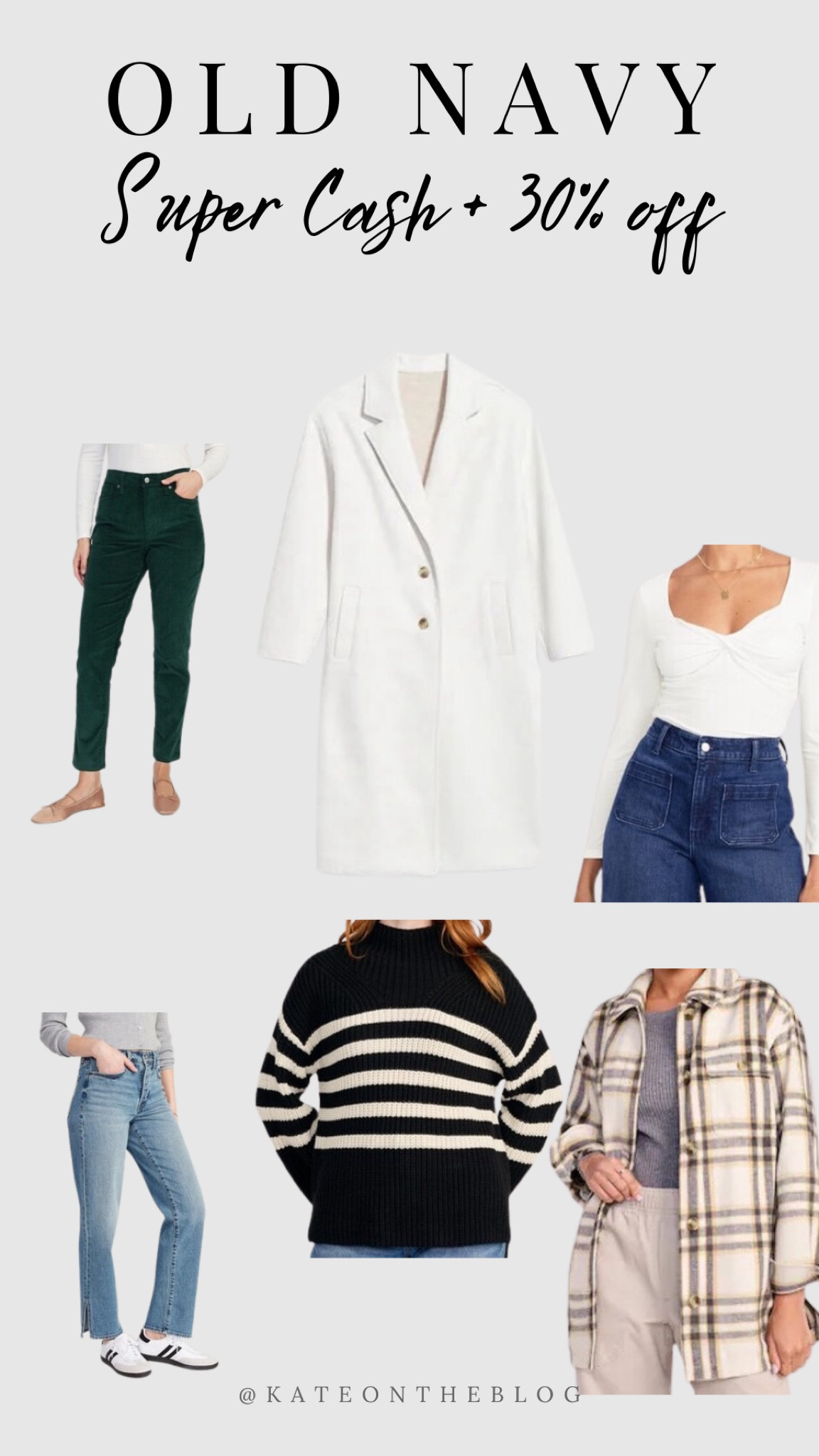 Use your super cash and enjoy 30% off most items too! Good deals right now at old navy 

#LTKsalealert #LTKmidsize #LTKfindsunder50