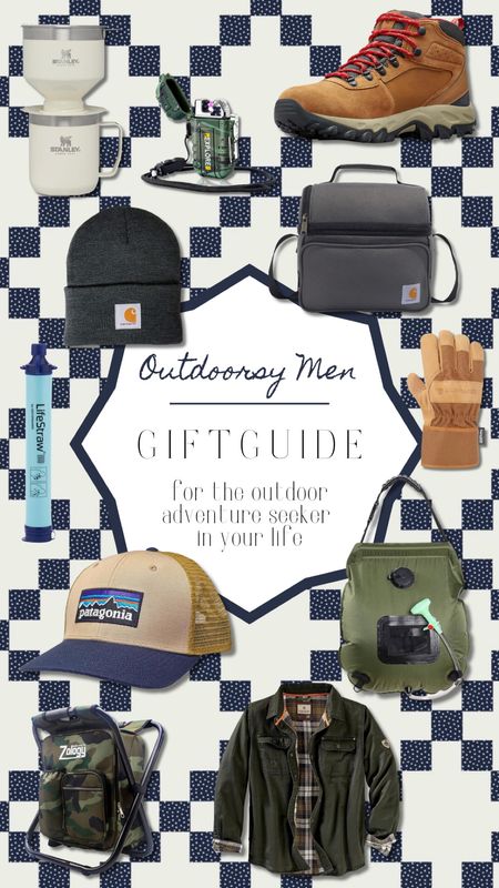 Gift guide for the outdoorsy man in your life


#LTKHoliday #LTKmens #LTKGiftGuide