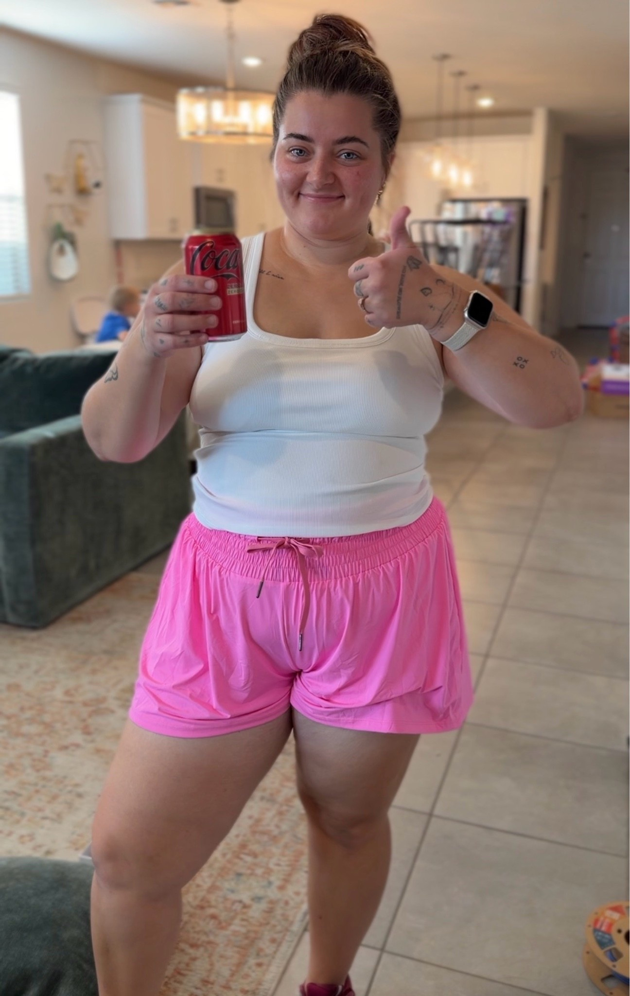 Size up in these shorts. I’m wearing a XXL 💕

#LTKootd #LTKmomlife #LTKfitnessgoals