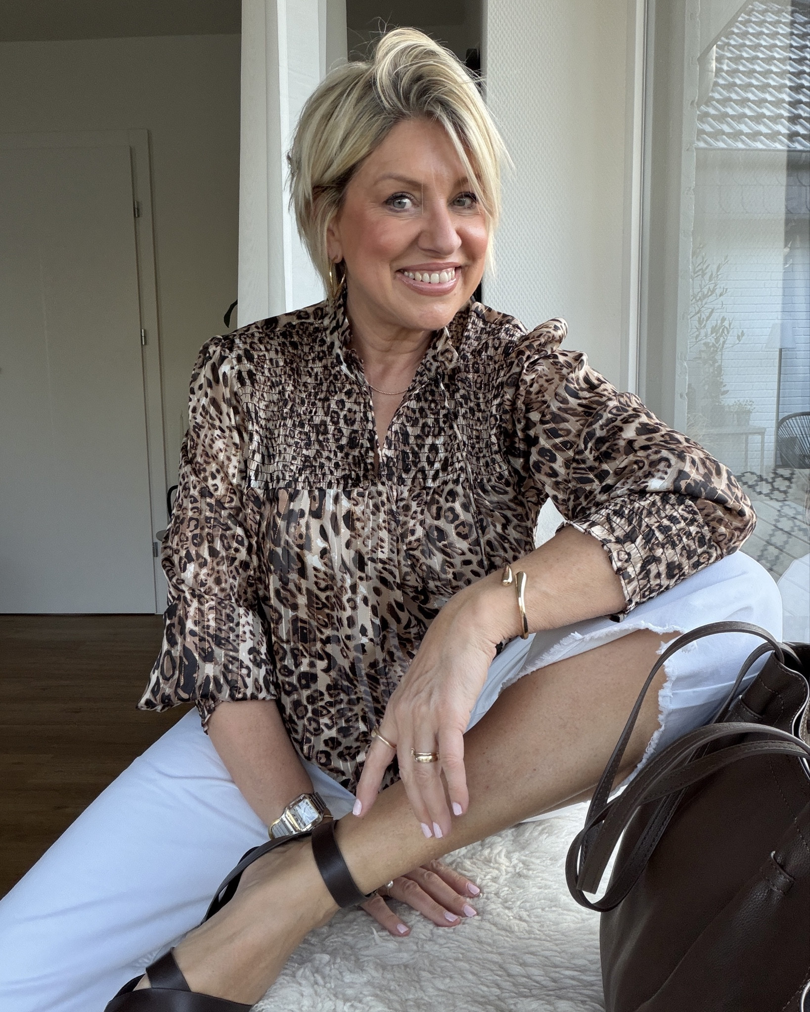 Leo mit Weiß bonprix

#LTKstyletip #LTKü50 #LTKspring