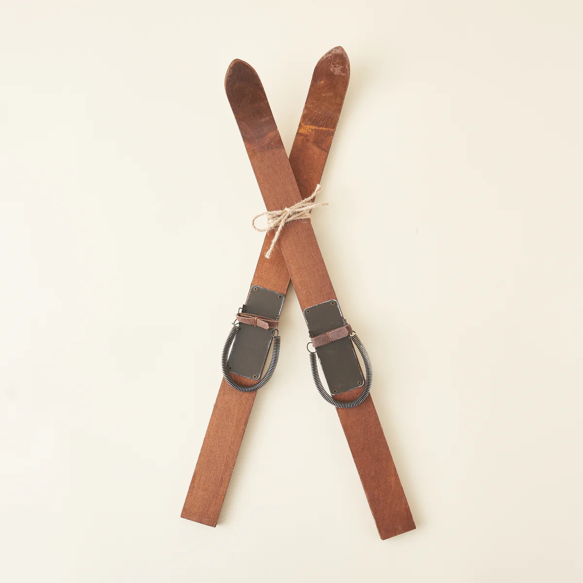 Wood Skis Wall Decor | Kate Marker Home