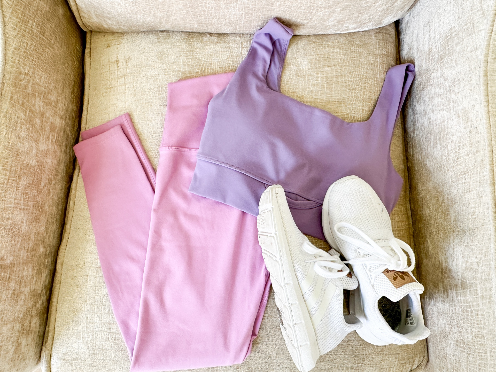 Splits59 workout set!! 💜🩷 HOW CUTE is this mix and match set?! The pastel pink and purple is adorable for spring!! Linking other affordable activewear pieces i’ve been loving! 

activewear set, mom activewear outfit, activewear essentials, workout set, spring athleisure, spring workout outfit, summer workout set, summer athleisure.
spring activewear, spring athleisure, workout set, workout attire, summer activewear, cute gym set, cute gym outfit, cute activewear, gym outfit Inspiration, casual outfit Inspiration, leggings set, leggings outfit

#LTKfindsunder50 #LTKActive #LTKfitness