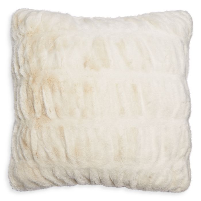 Sculpted Faux Fur Decorative Pillow - 100% Exclusive | Bloomingdale's (US)