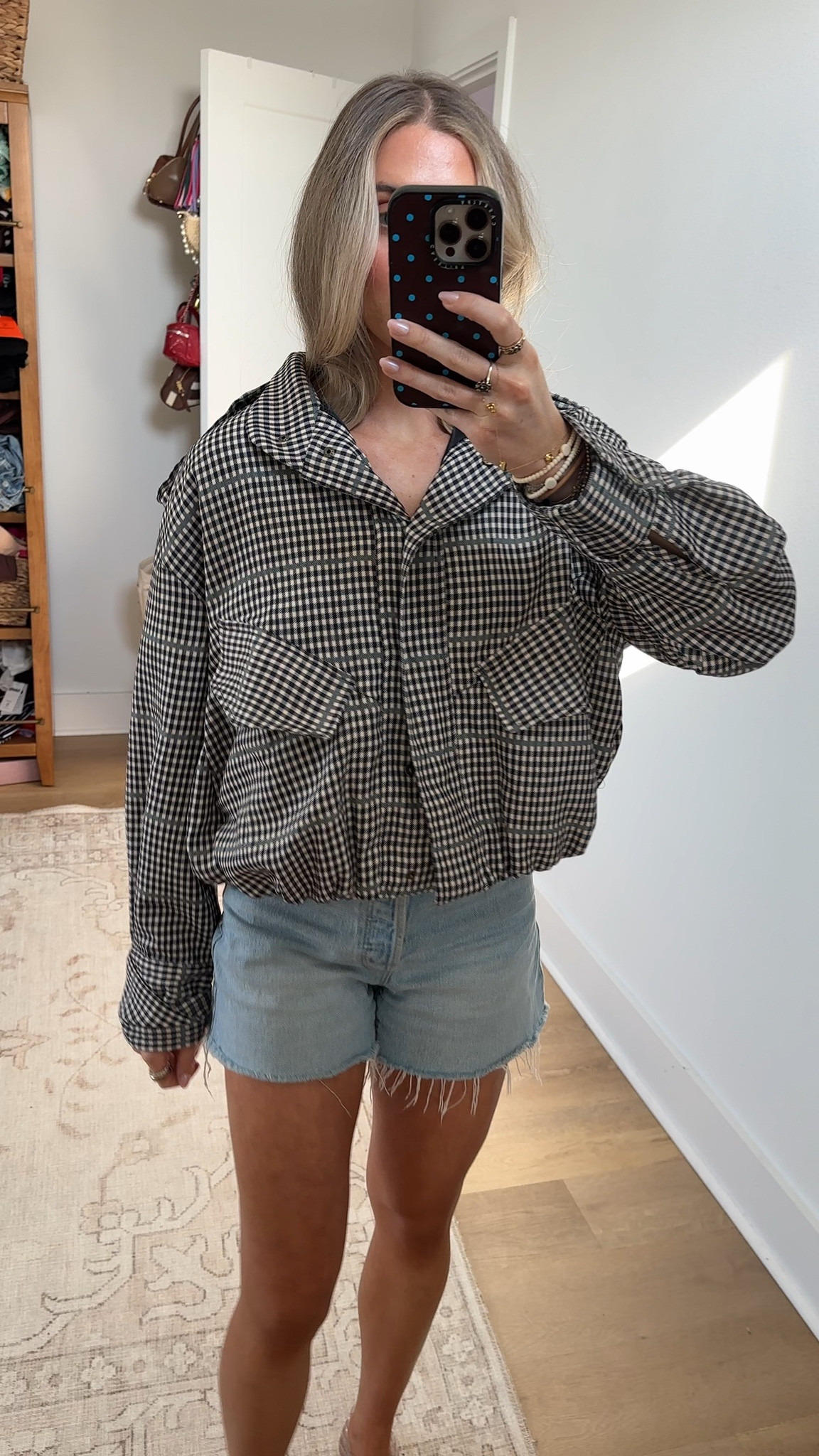 Amazon size small Xunger Women’s Plaid Bomber Jacket High Neck Color Block Coat Casual Long Sleeve Streetwear Outerwear with Pockets

#LTKSaleAlert #LTKootd #LTKgrwm