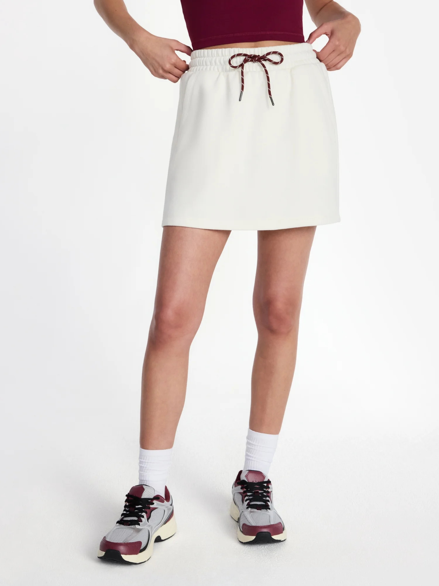 Athletic Works Women's and Women's Plus Drawstring Skort, Size XS-4X | Walmart (US)