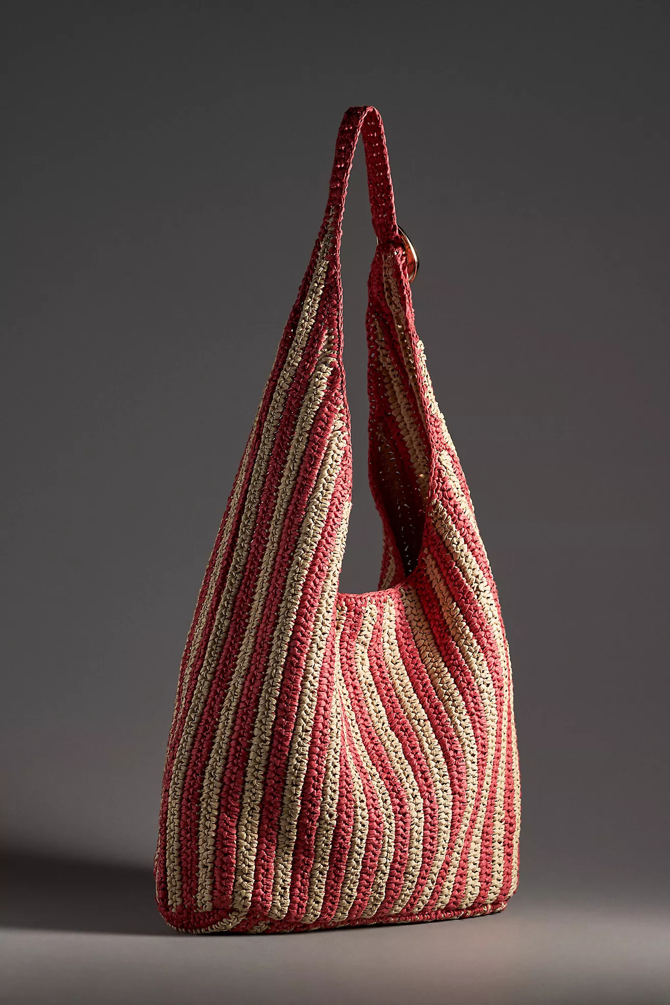 The Love Knot Slouchy Bag: Raffia Buckle Edition | Anthropologie (US)