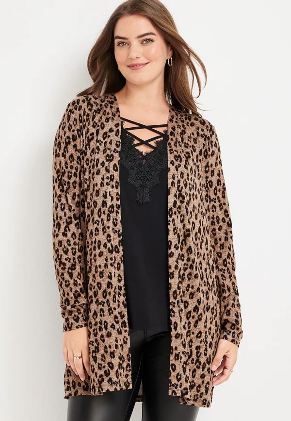 Leopard Cardigan | Maurices