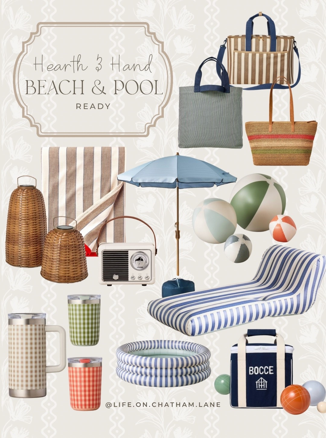 New Hearth and Hand summer pool/beach accessories at Target! 
@Target

#LTKSwim #LTKSeasonal #LTKHome