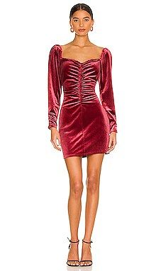 ASTR the Label Ellsmere Dress in Cranberry from Revolve.com | Revolve Clothing (Global)