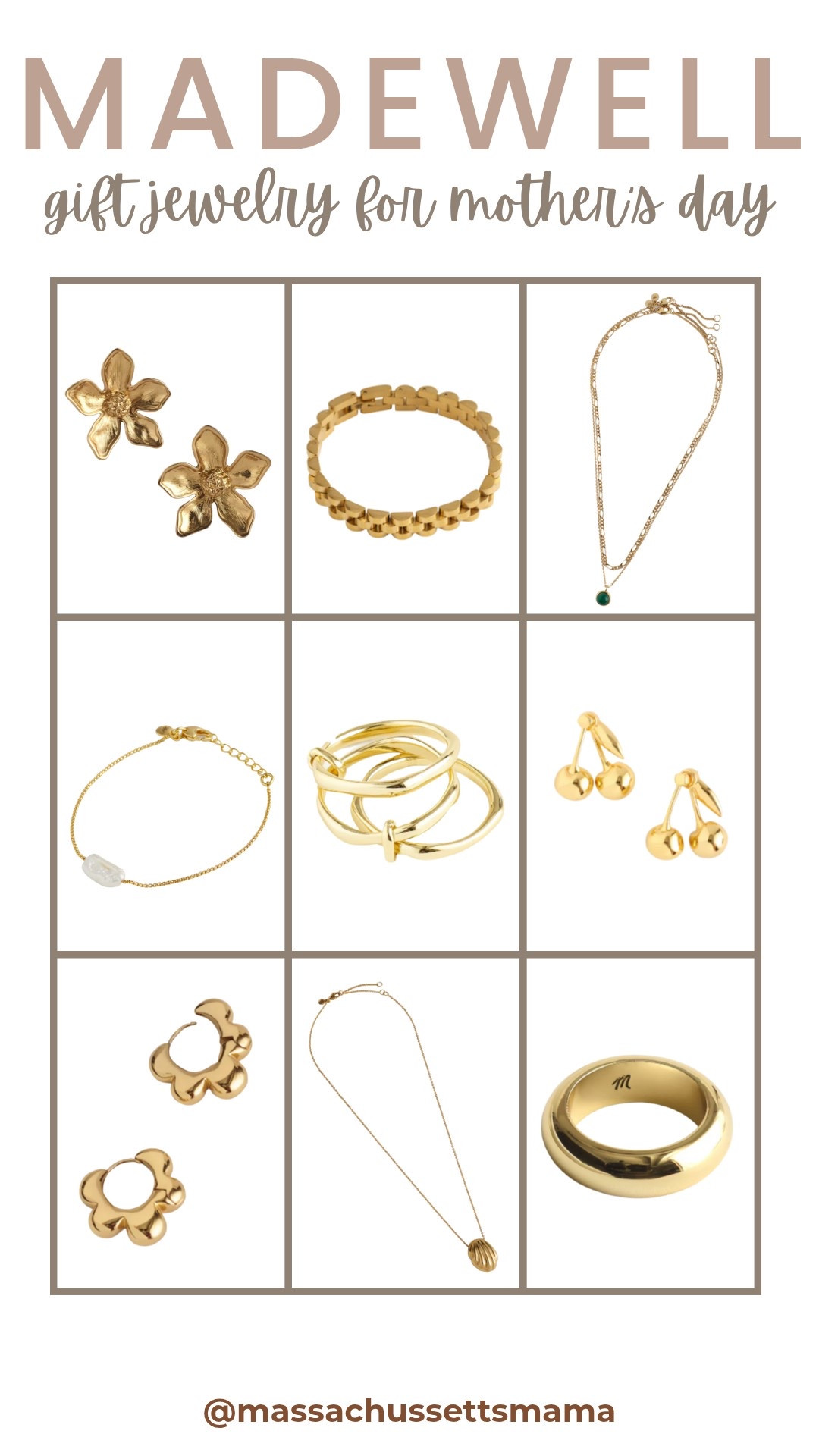 Gift jewelry for mother's day 💎

#madewell

#LTKBeauty #LTKGiftGuide #LTKOver40