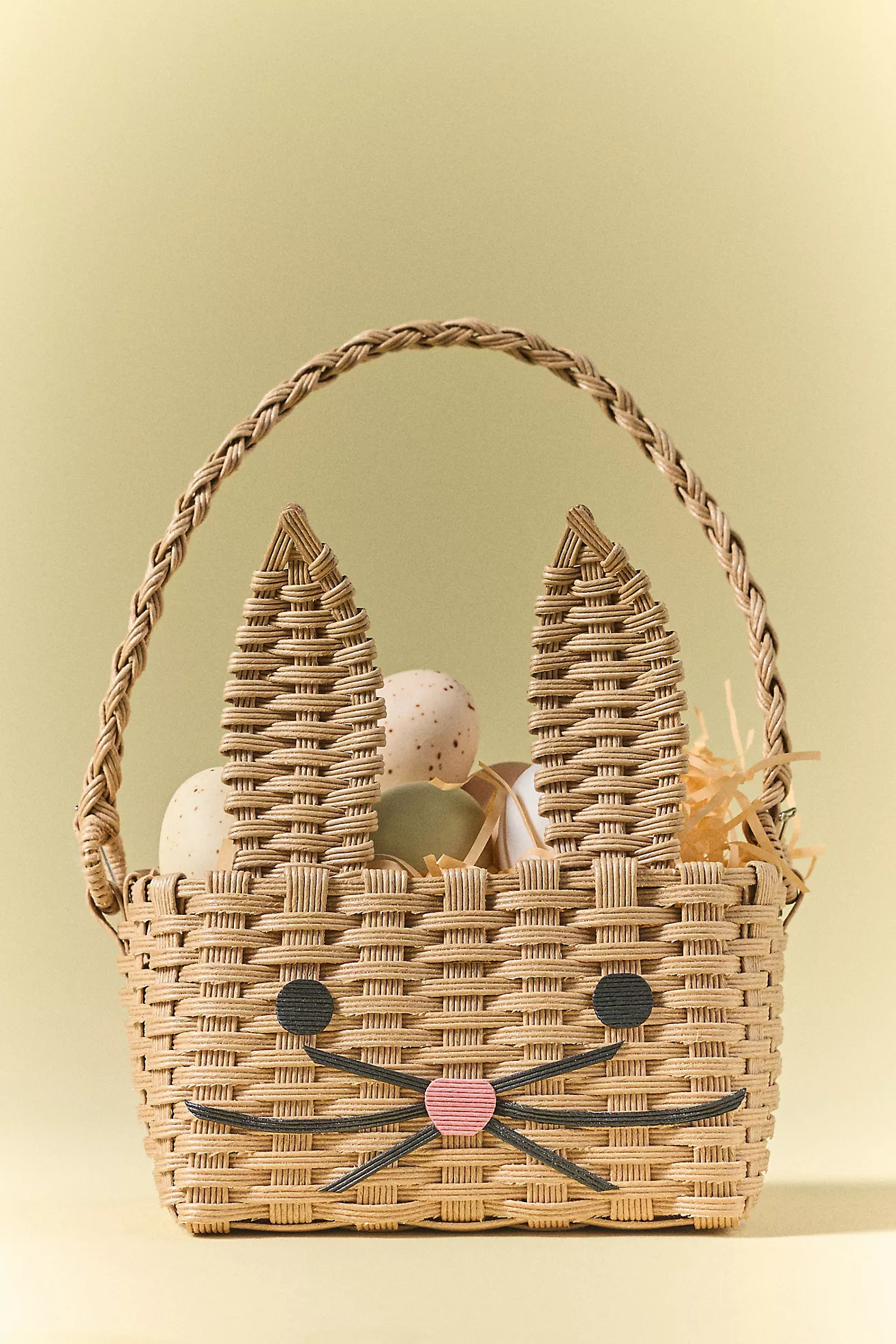 Talking Tables Rattan Easter Basket | Anthropologie (US)