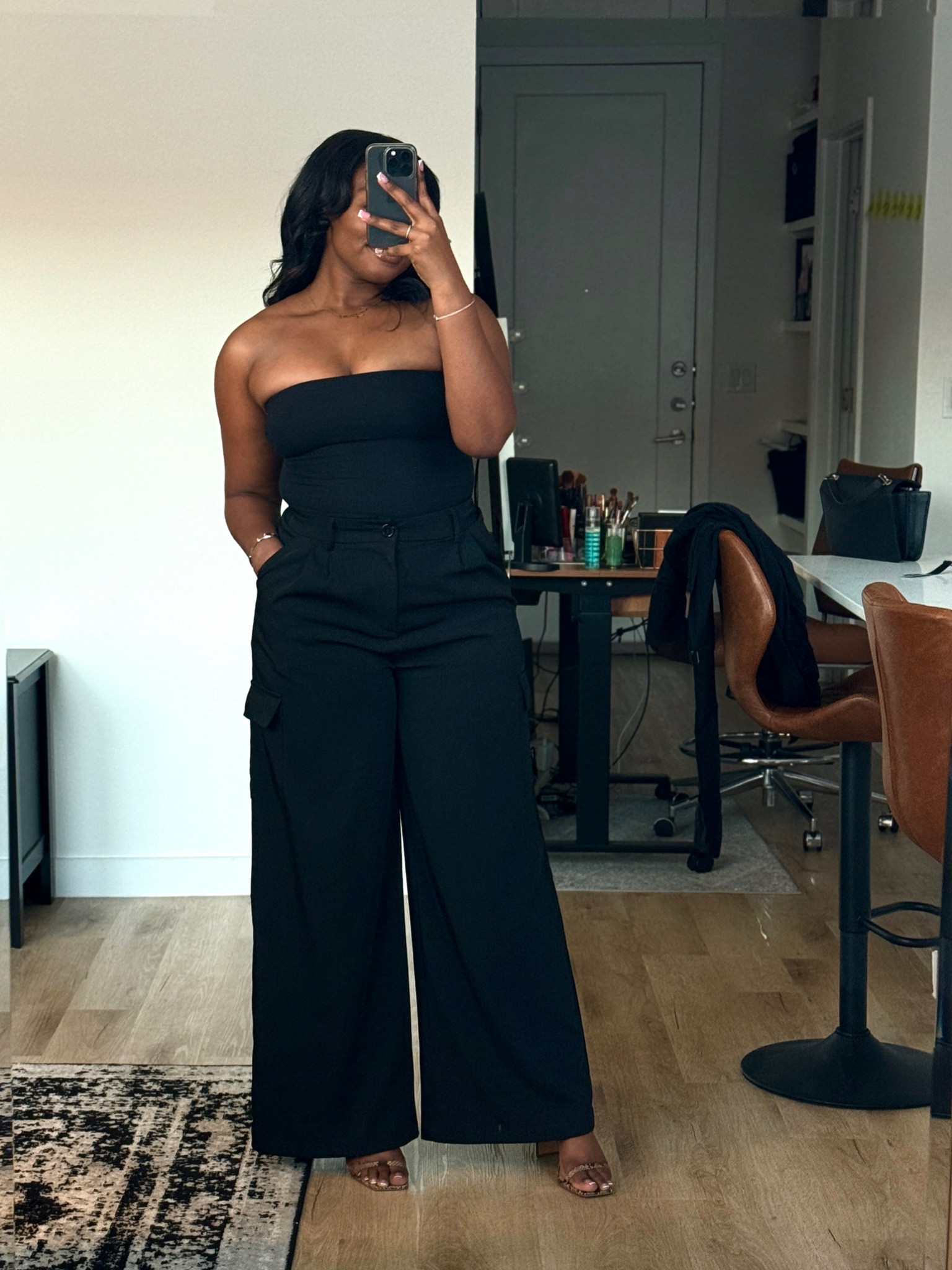 Dinner ootd • entire outfit from Amazon 
wearing size small in top 
Wearing size 12 in pants
Wearing size 8/8.5 in shoes 

#LTKStyleTip #LTKFindsUnder100 #LTKxPrimeDay