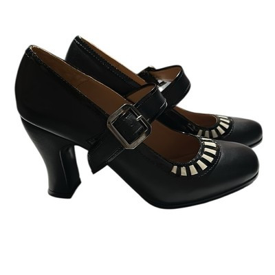 John Fluevog Mary Jane resurrection heels goth cosplay retro sz 8 | eBay US