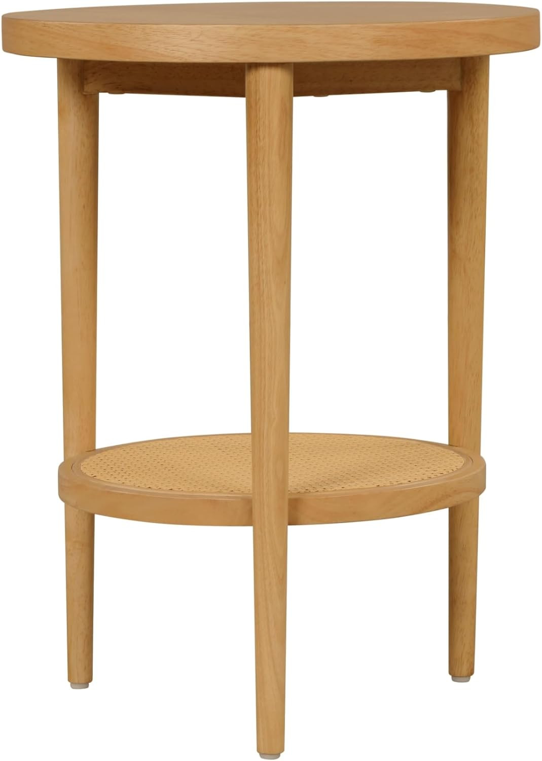 Nathan James Sonia Round Modern Side Accent or End Living Bedroom and Nursery Room, 1 Table, Ligh... | Amazon (US)