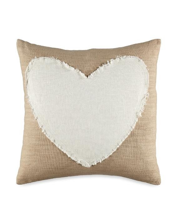 Appliqué Heart Decorative Pillow | Stein Mart