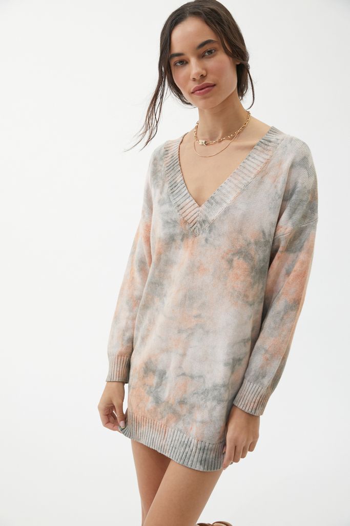 UO Norah Tie-Dye Sweater Dress | Urban Outfitters (US and RoW)
