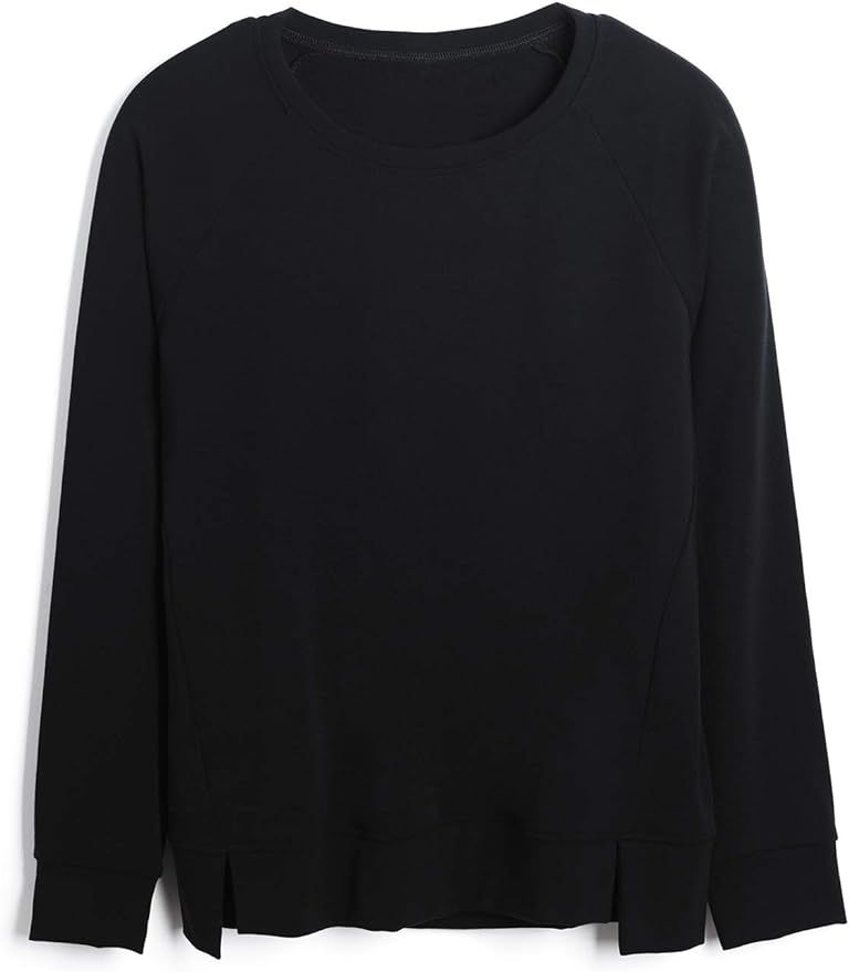 GYS Women's Bamboo Crewneck Pullover Sweatshirt | Amazon (US)