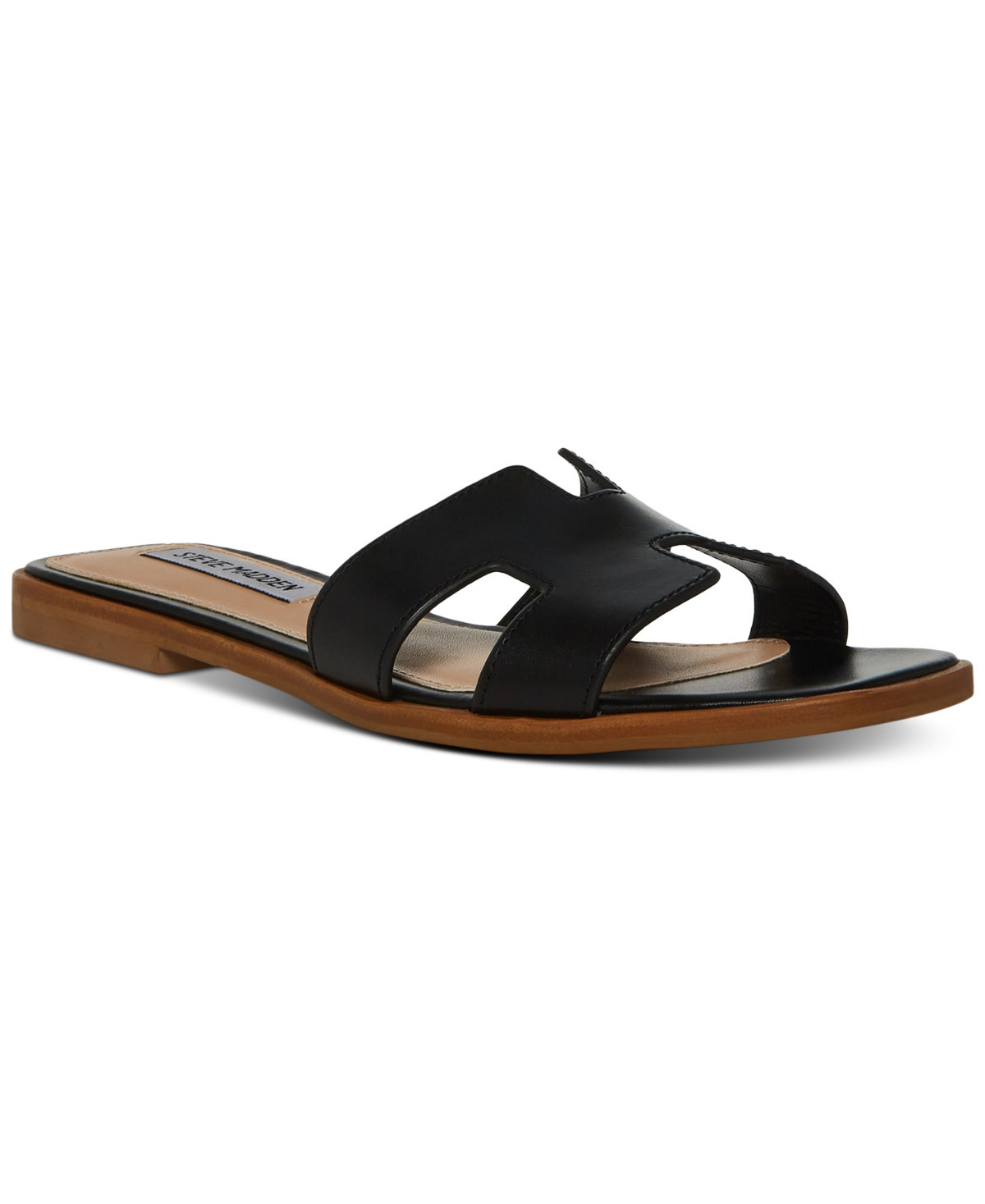 Steve Madden Women's Hadyn Slide Sandals - Black | Macy's