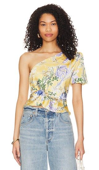 Anais Top in Golden | Revolve Clothing (Global)