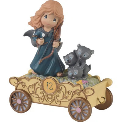 Disney Fulfill Your Dreams, Precious Moments Disney Birthday Princess Parade Figurine, Age 12 | Wayfair North America
