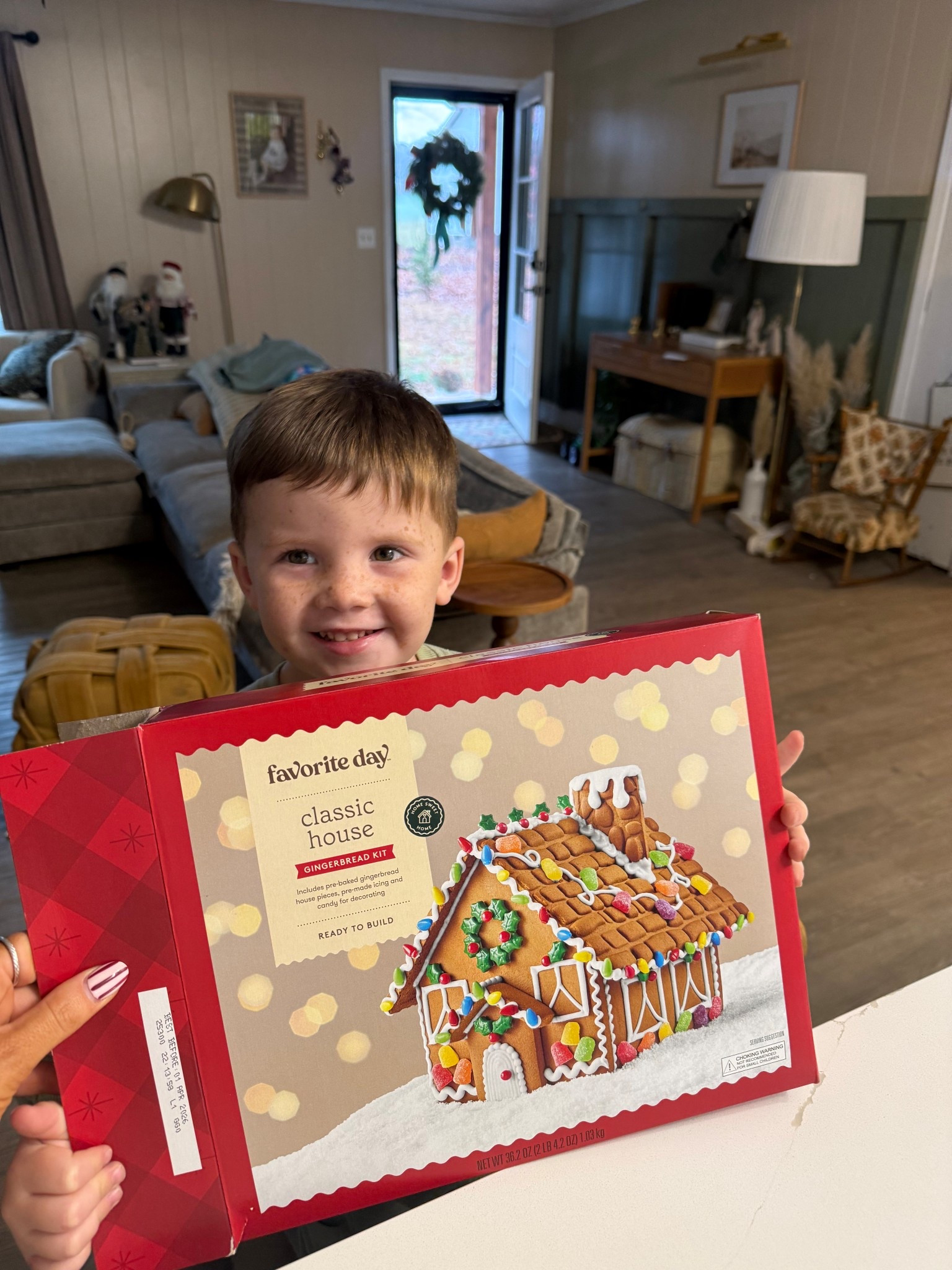 Gingerbread house kit!!! Ry had so much fun making this 💌🥰🎄

#LTKGiftGuide #LTKHoliday #LTKdayinmylife