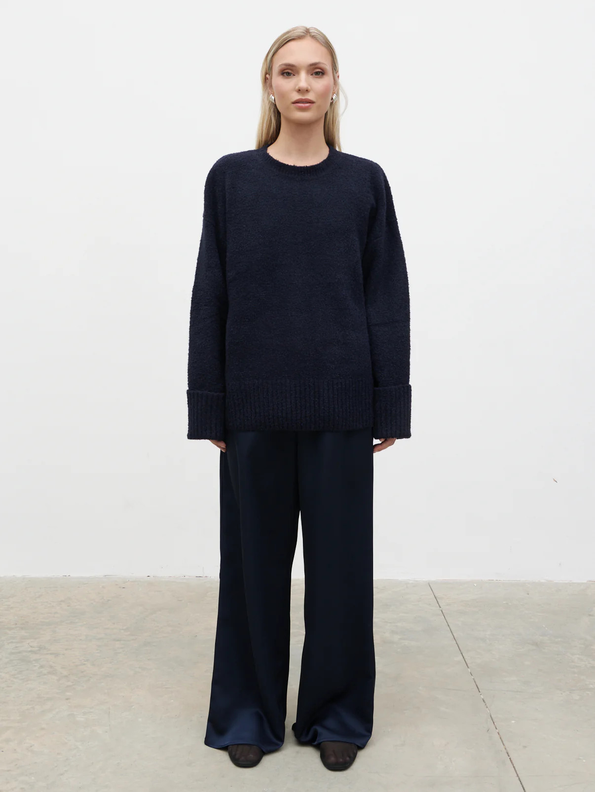 Camille Oversized Borg Jumper | Pretty Lavish (UK)