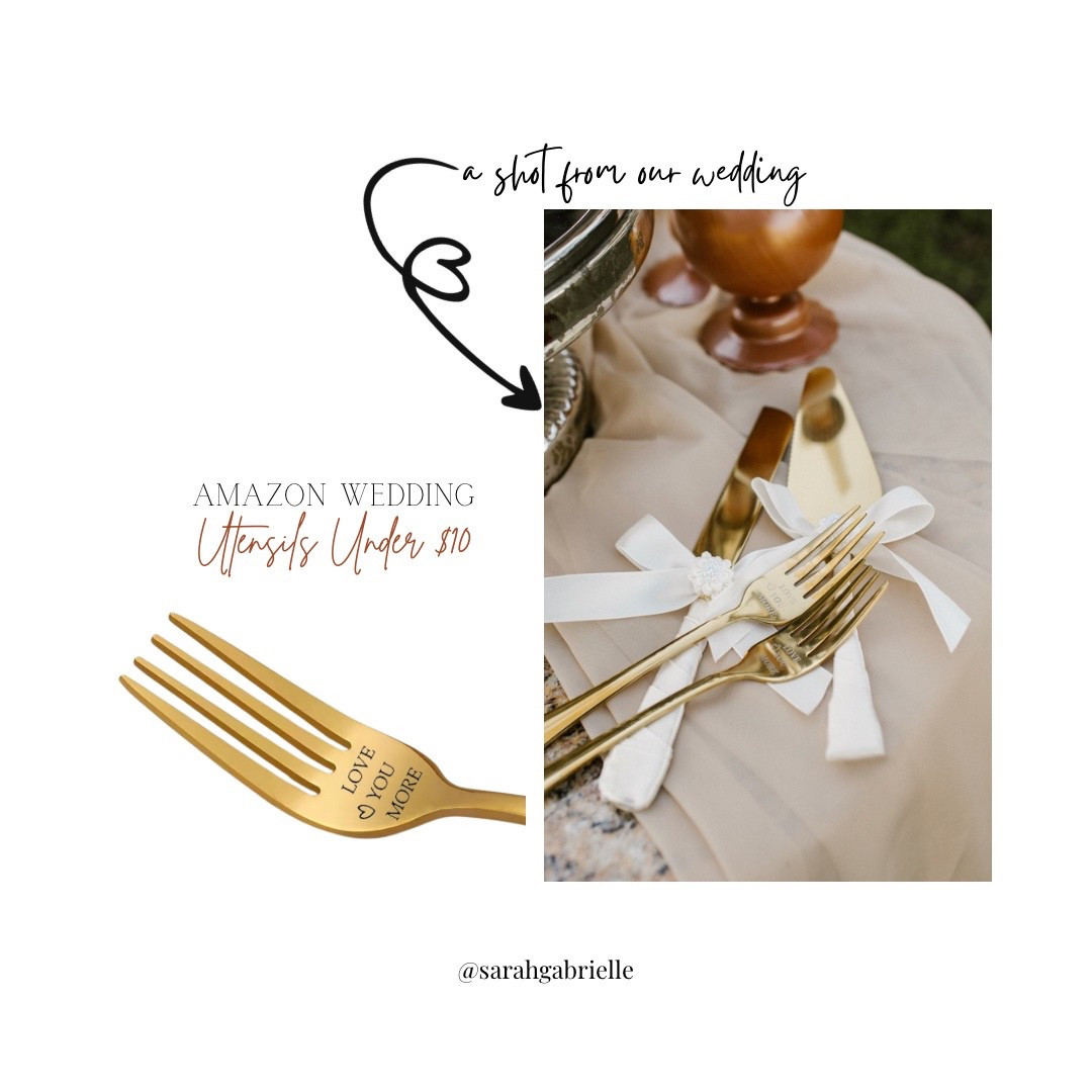 UNDER $10 ‼️ i diy’d the cutting set myself - wrapped with ribbon, and added a bow + accessory 🤍 

#LTKFindsUnder50 #LTKWedding #LTKParties