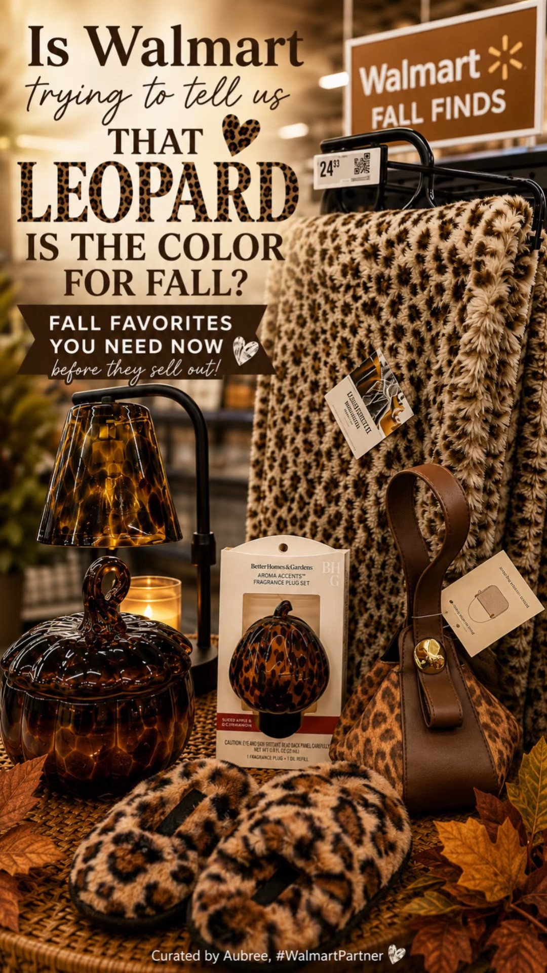 🐆🍂 Is Walmart trying to tell us LEOPARD is the color for Fall?! 👀

Because leopard print is showing up EVERYWHERE—and I’m here for it! From fashion finds to statement accessories, Walmart is bringing the wild side into fall style without the designer price tag. 🤎✨

Leopard is basically a neutral, right? 😍

🛒 Shop my Walmart Fall finds through my link!

#WalmartPartner #WalmartFinds #FallFashion #LeopardPrint #CuratedByAubree