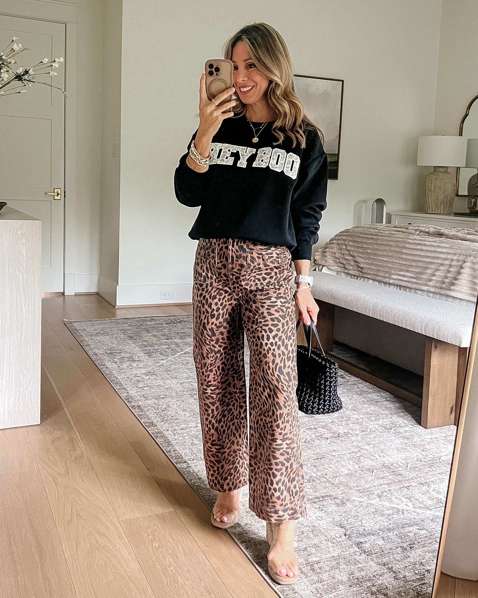 Halloween Style from Loft 

Pullover • Leopard Print Jeans 

Pullover Fit: I’m wearing an XS

Jeans Fit: I’m wearing a 25P

#LTKSeasonal #LTKOver40 #LTKPetite