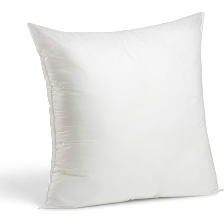 Pillowflex Synthetic Down Pillow Insert for Sham Aka Faux / Alternative (24 Inch by 24 Inch) | Amazon (US)