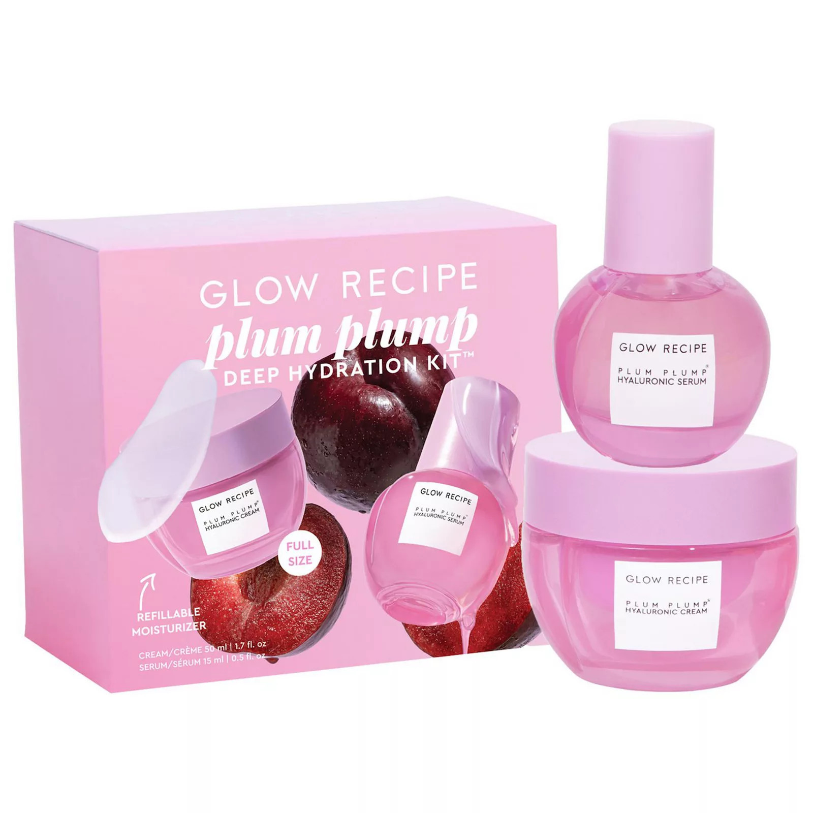Glow Recipe Plum Plump Deep Hydration Skincare Gift Set, None | Kohl's