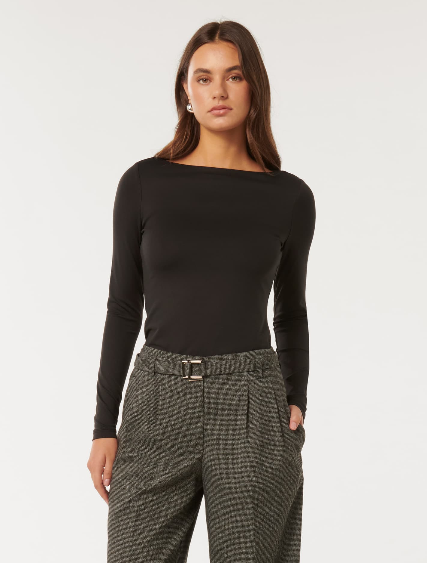 Erika Wide-Neck Top | Forever New (AU)