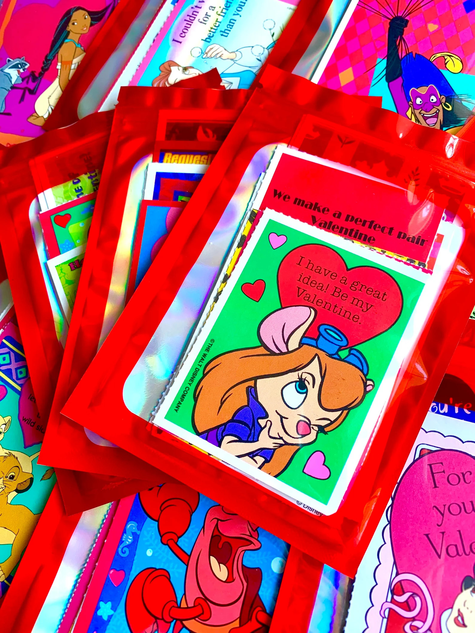 Mystery Mixed Disney Only Valentines Day Card Packs 10 Cards - Etsy | Etsy (US)