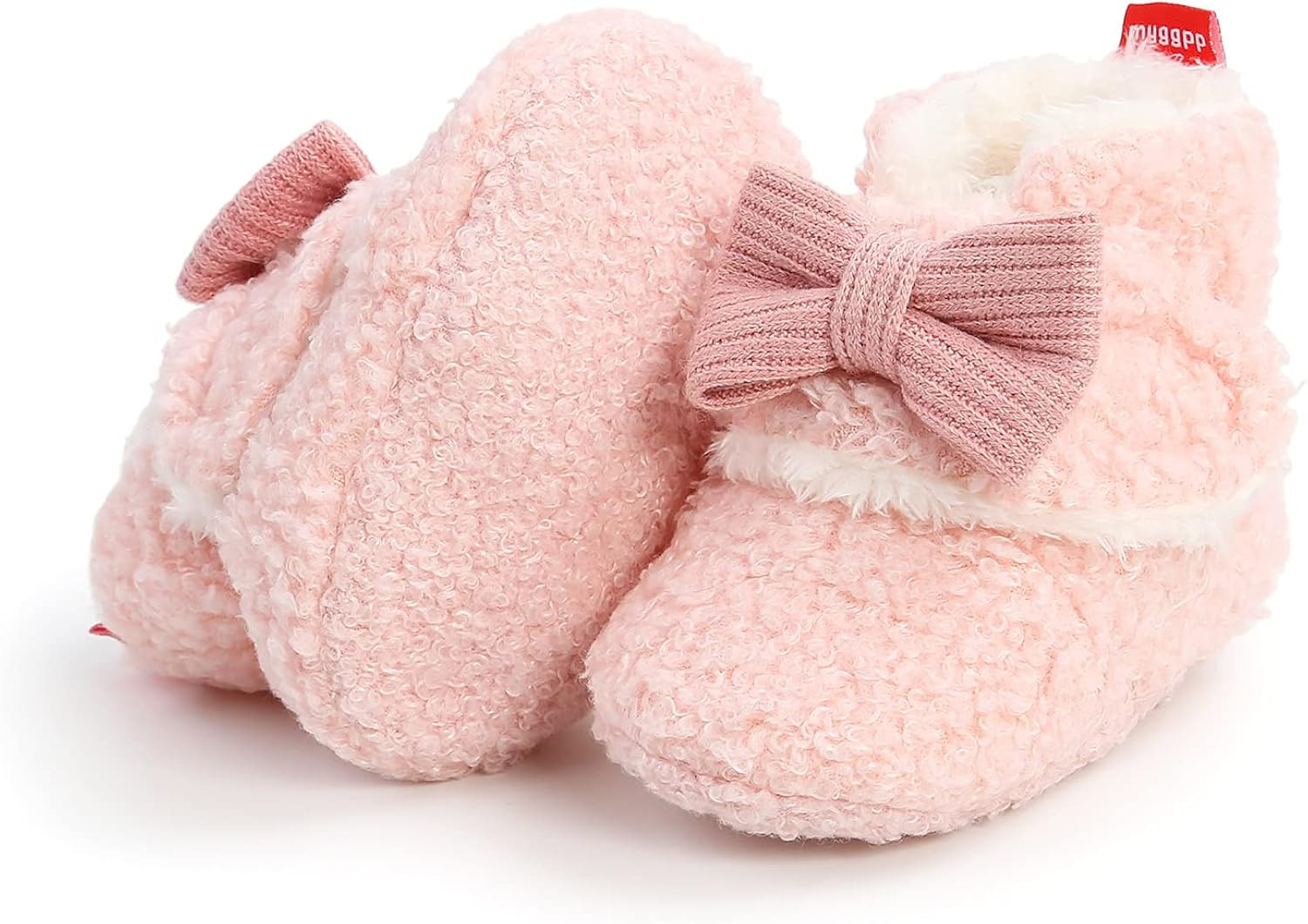 BEBARFER Newborn Baby Boys Girls Booties Stay On Slippers Socks Non-Skid Toddler Infant First Wal... | Amazon (US)