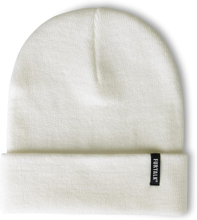 FURTALK Womens Knit Beanie Hat Acrylic Winter Hats for Women Men Soft Warm Unisex Cuffed Beanie... | Amazon (US)