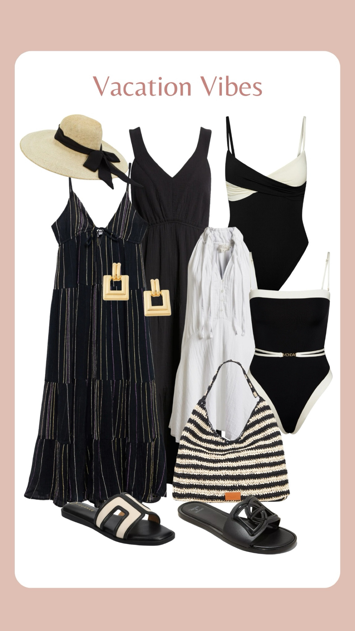 Vacation Vibes! 🌴

Adorable pieces that are comfy and so in style! ✨

Love these looks easy to mix and match for several looks! Fun for the beach, at the pool, shopping, or out to lunch!☀️

#LTKStyleTip #LTKTravel #LTKSeasonal