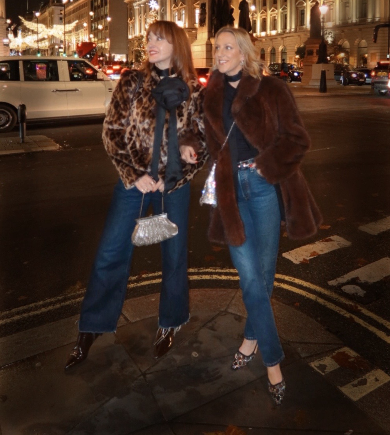 Brown faux fur jacket and leopard print fur jacket 

#LTKwinter #LTKuk