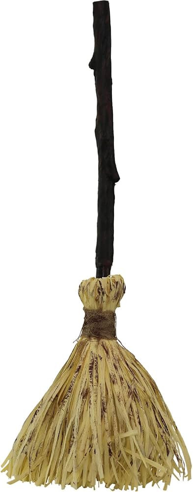 26-In. Animated Witch's Broomstick with Sound and Movement, Battery Operated, Indoor or Covered O... | Amazon (US)