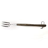 Burpee 20" Stainless Steel Fork | Durable Long Lasting Garden Tool | Leather Wrist Strap 6" Handle,  | Amazon (US)