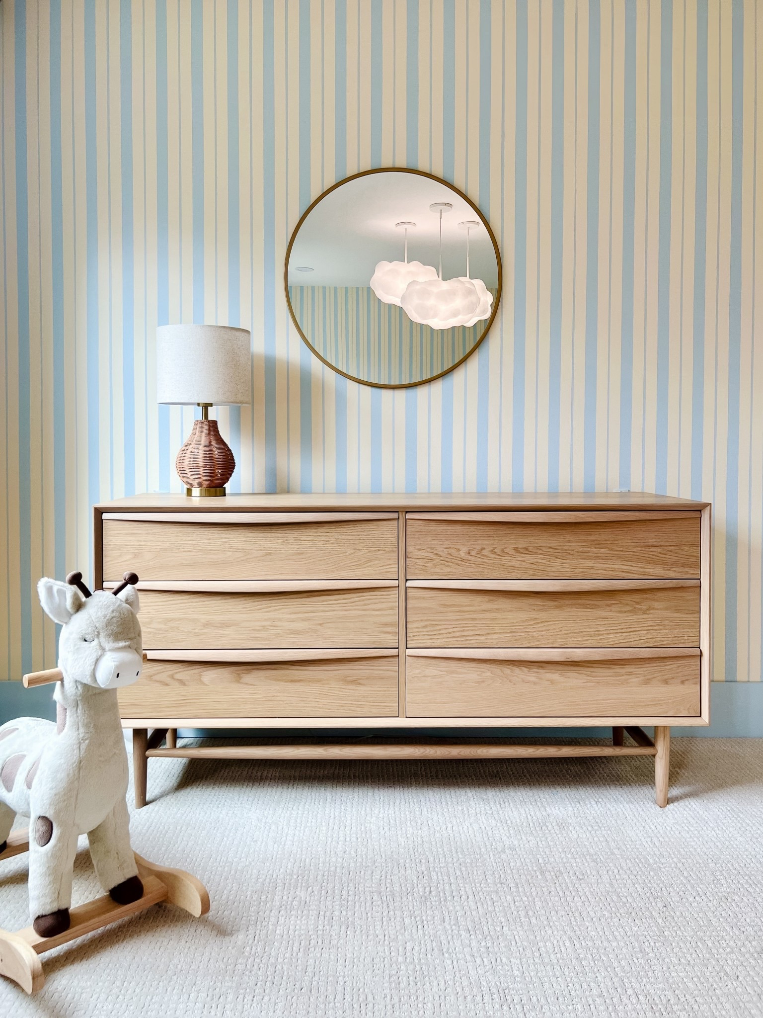 I love the way our daughter’s bedroom came out. This is the wallpaper affect using painters tape!

#LTKSeasonal #LTKSpringSale #LTKHome