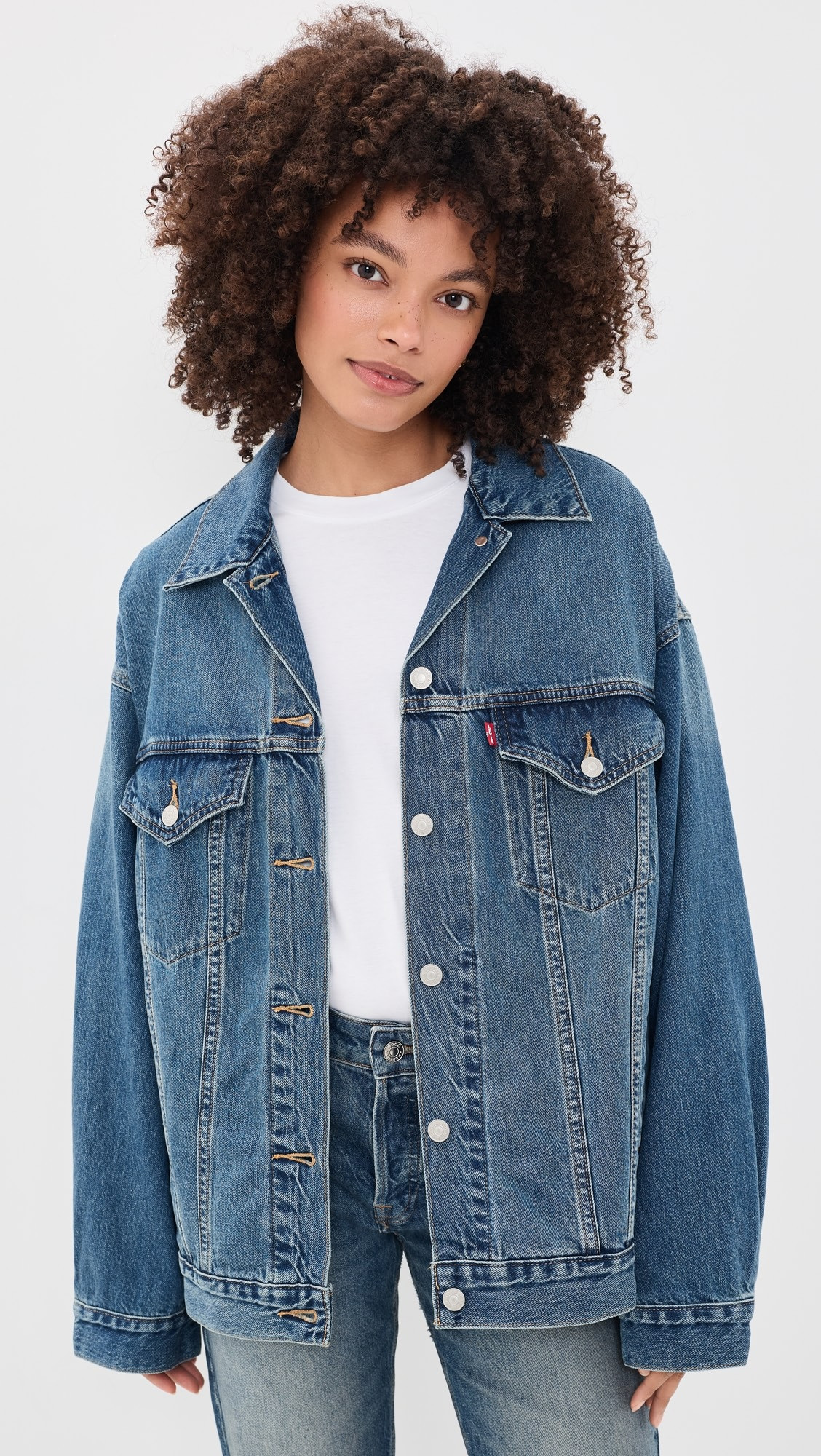 XL Women's Denim Trucker Jacket | Shopbop